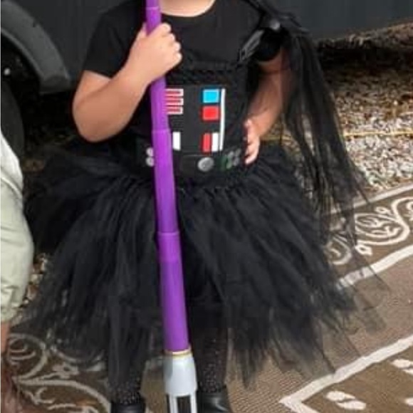 Mia Belle Girls Darth Vader - Picture 2 of 2